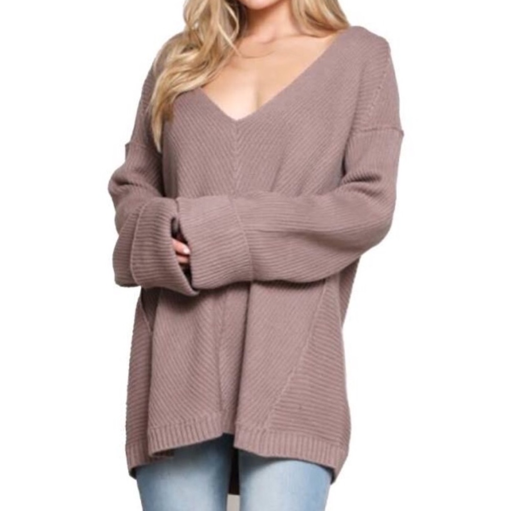 Wishlist V-neck sweater from Dottie Couture